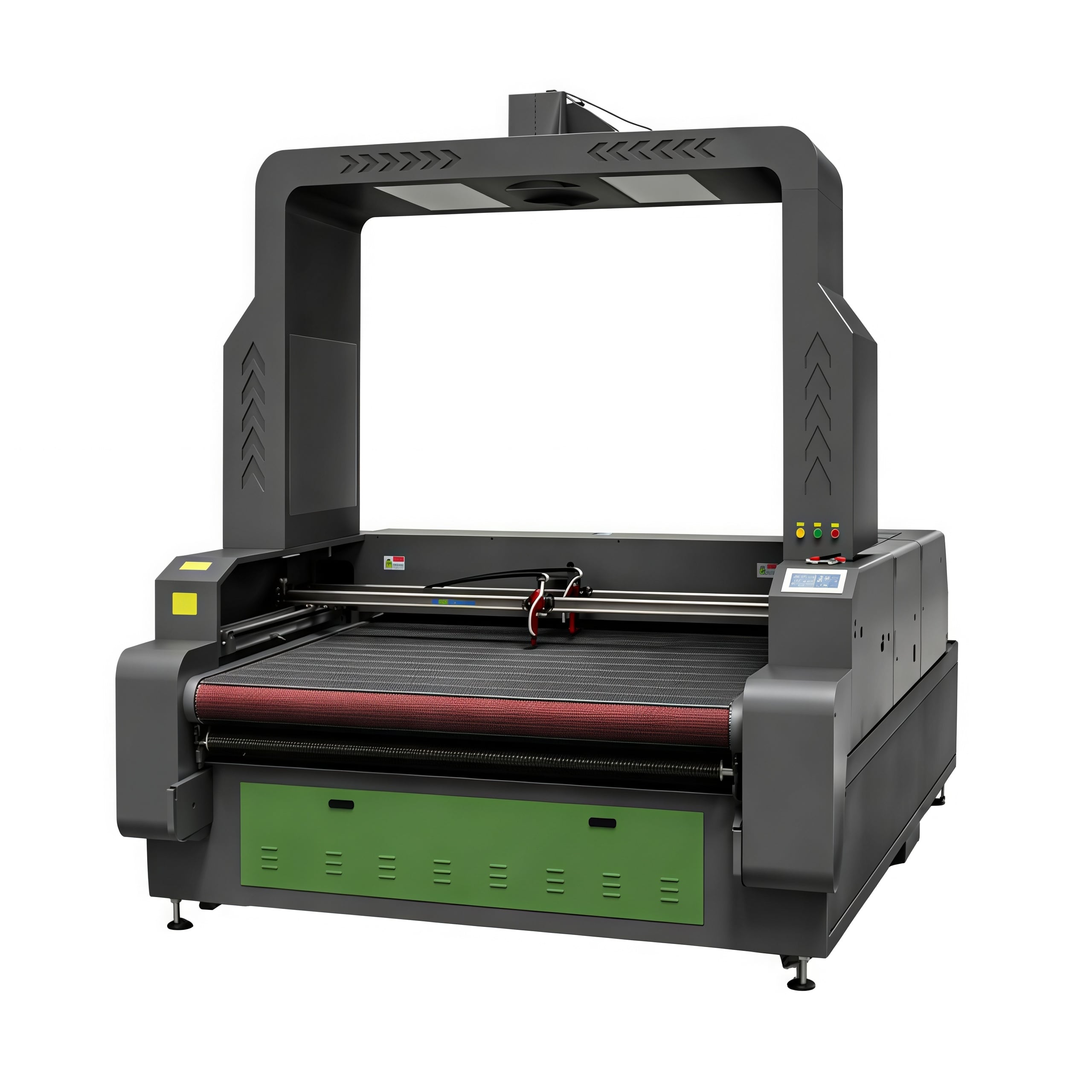 máy đặt vải áp lực cao hai dầm 1610