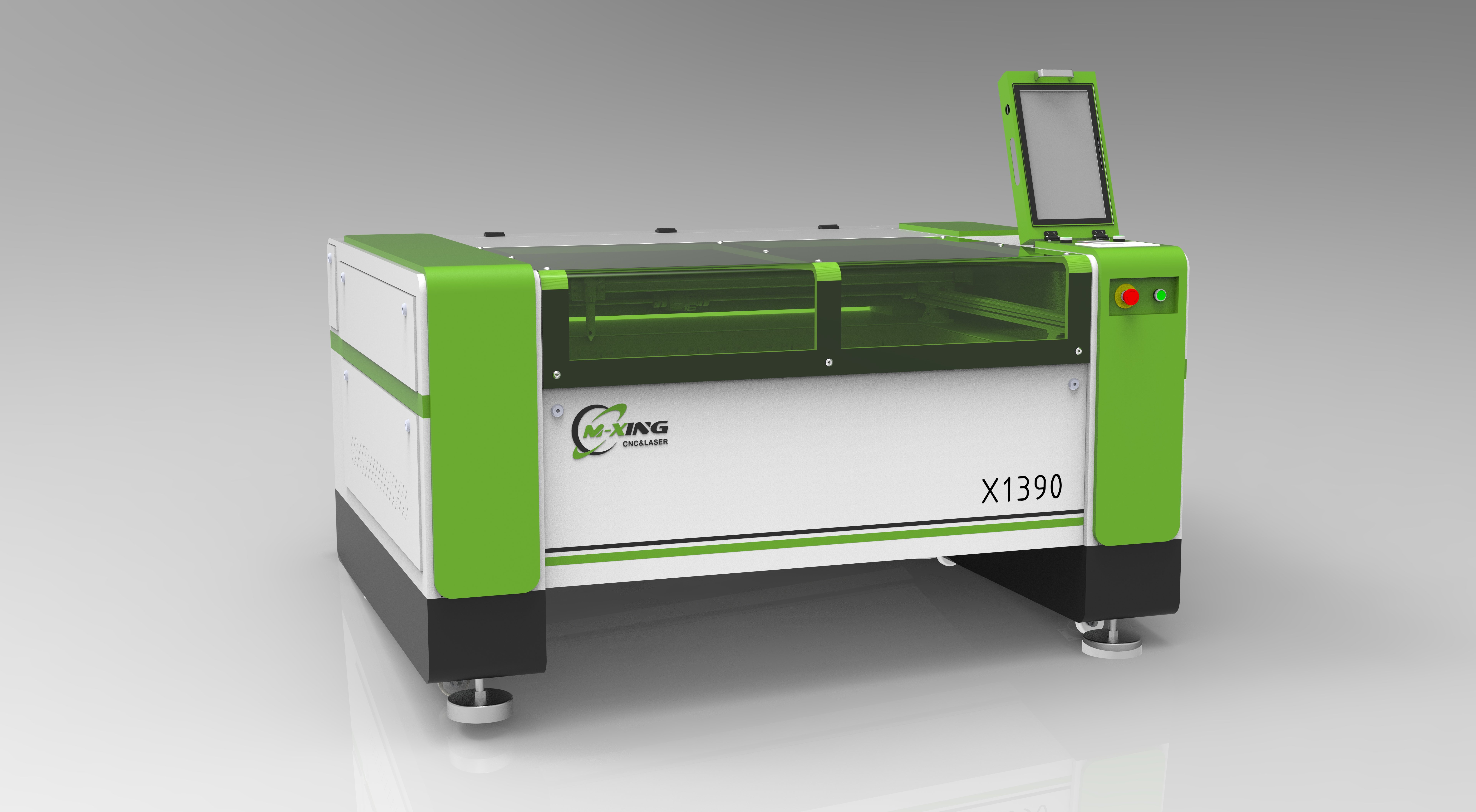New 1390 CO2 Laser Cutting Machine for Wood, Acrylic & MDF