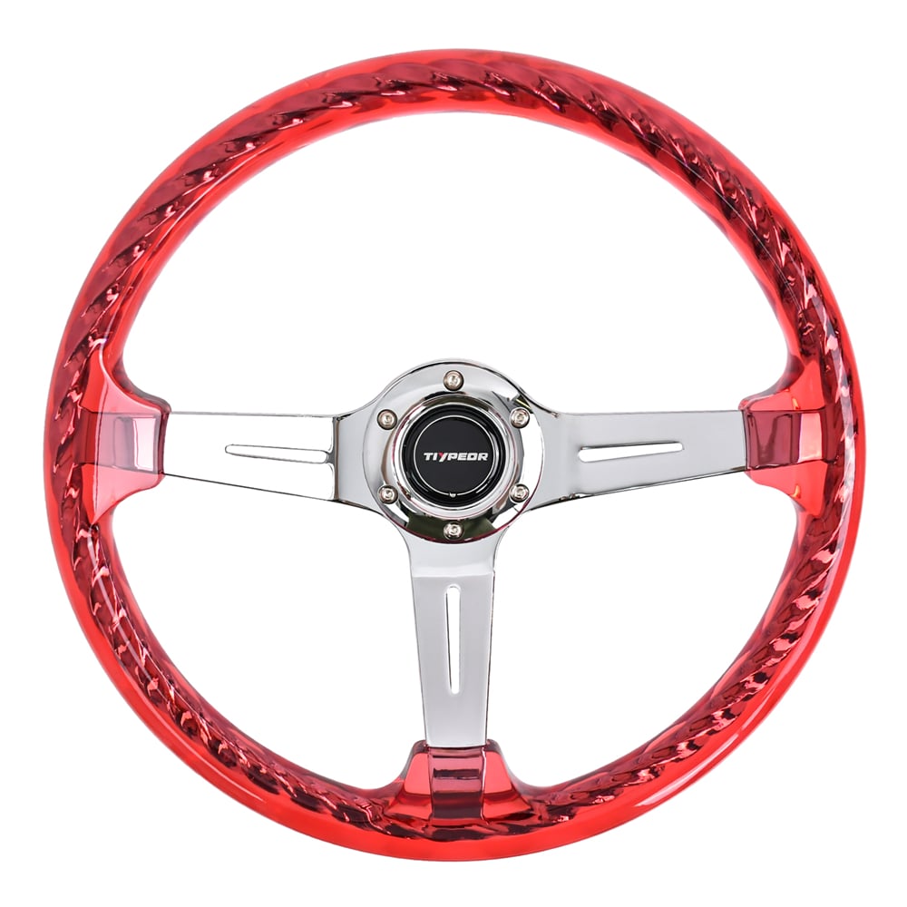 Volant de course modifié TIYPEOR, petit volant, diamètre 270 mm / 10,63 pouces (réf. 429-01)