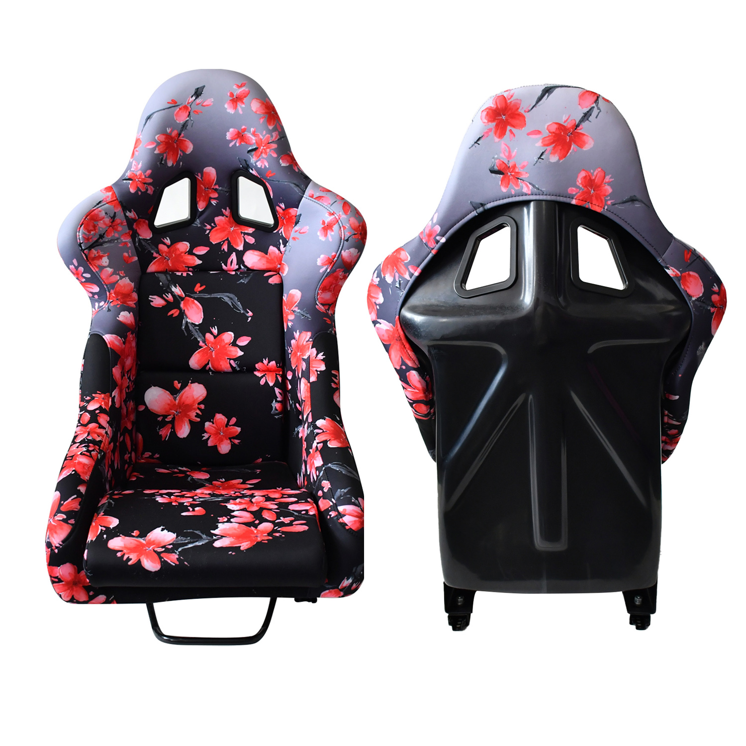 TIYPEOR Siège Auto de Haute Qualité Confort Sport Noir Universel Vente en Gros Personnalisé Modifié à Double Glissière