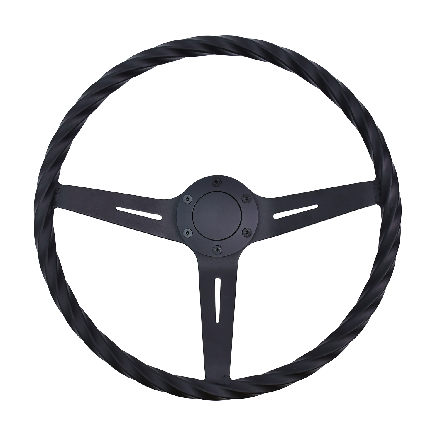 Volant de voiture haute qualité TIYPEOR en aluminium 350mm