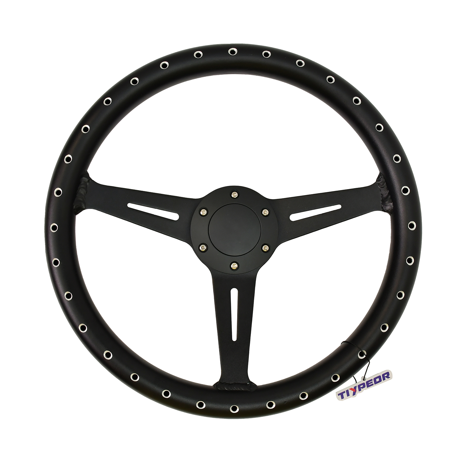 TIYPEORP Volant en Aluminium Standard pour Course et Drift 350mm