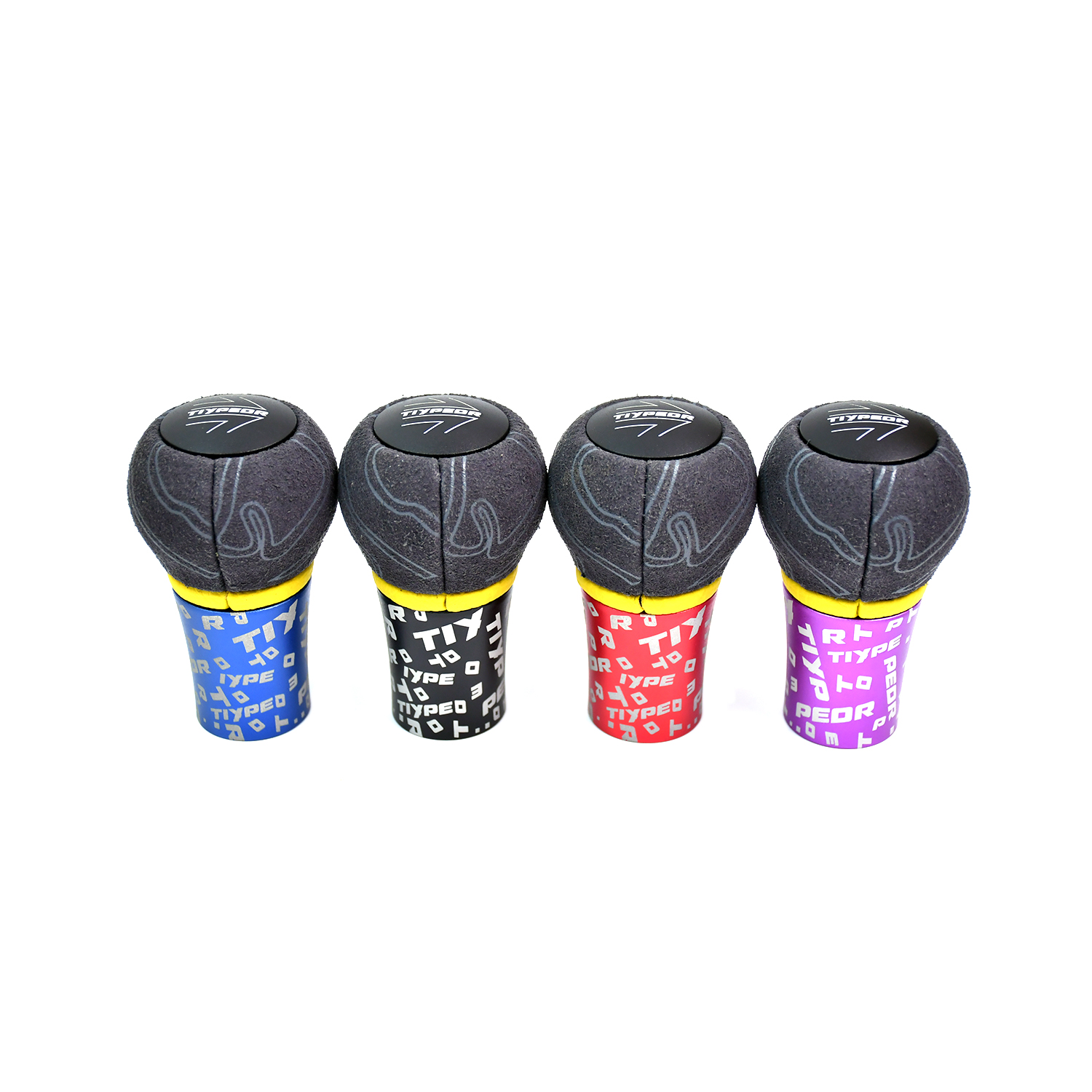 TIYPEOR 84 MM Bouton de vitesse modifié universel de course avec lettrage