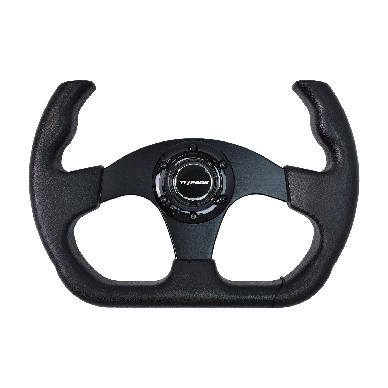Volant sport JDM en forme de U TIYPEOR et pour voiturette de golf