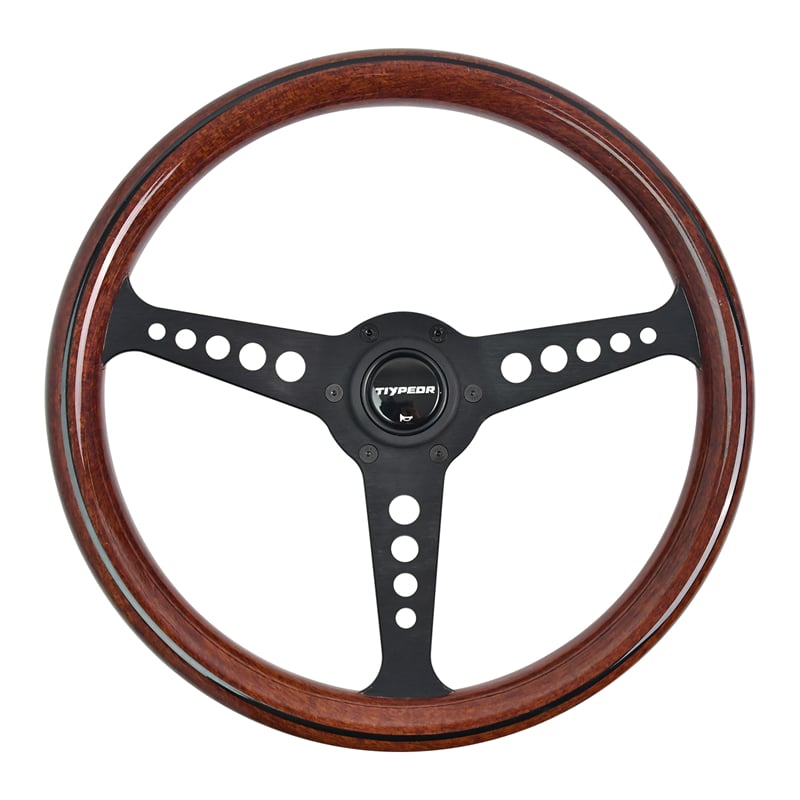 Volant TIYPEOR universel à 3 branches en aluminium rétro 13,58