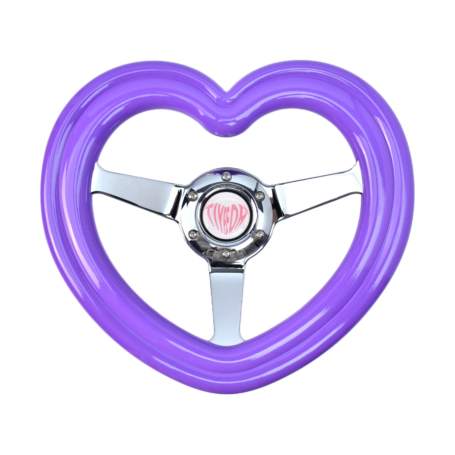 Nouveau volant sportif TIYPEOR 320 mm de haute qualité en ABS, cœur pourpre