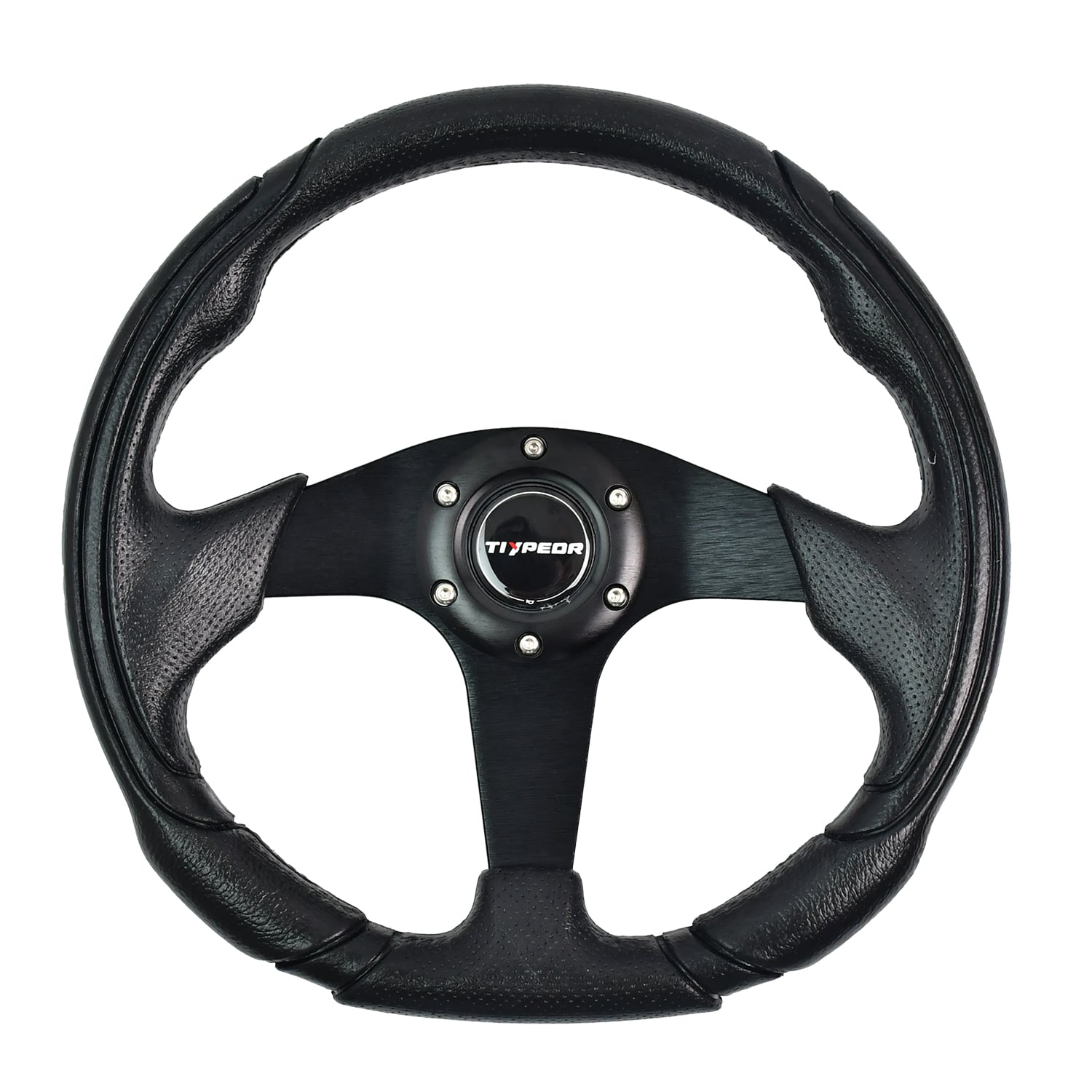 Volant TIYPEOR en simili cuir Drift 13inch/330MM de la marque TIYPEOR