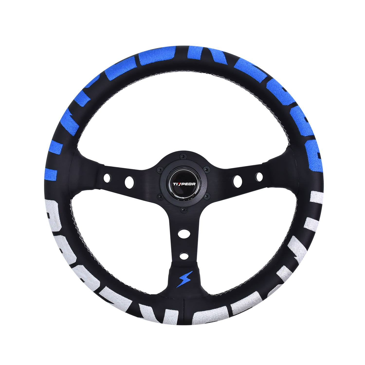 TIYPEOR Style Brodé 350mm Volant de Course Dérivé (Tiypeor Ip)
