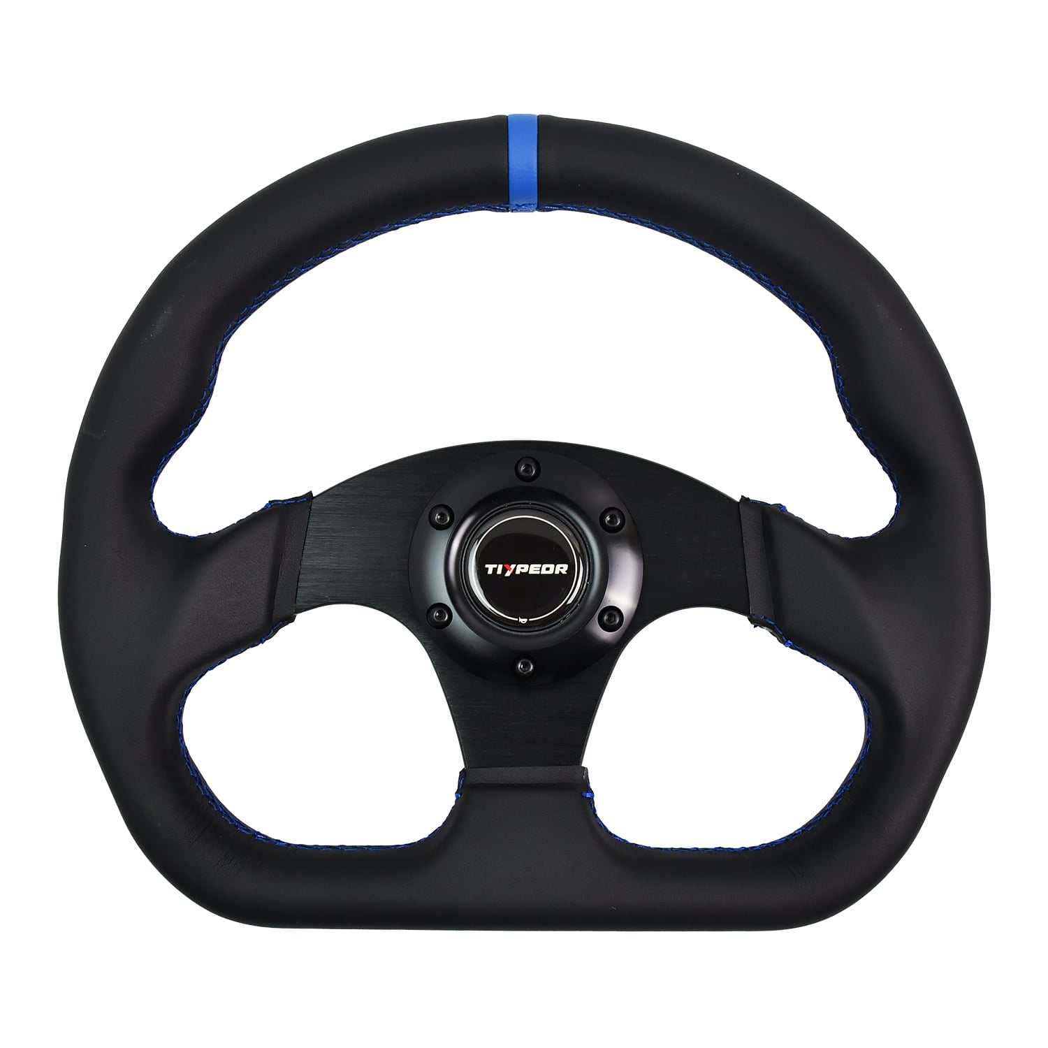 Volant de course TIYPEOR de forme D, 12,6