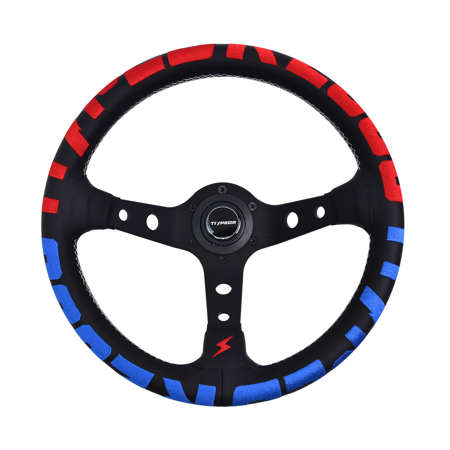 TIYPEOR Style Brodé 350mm Volant de Course Dérivé (Tiypeor Ip)