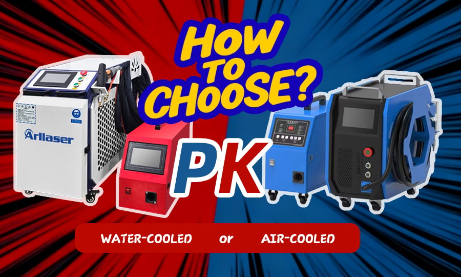 Air-Cooled or Water-Cooled? Learn How to Choose the Right Laser Welding Machine!