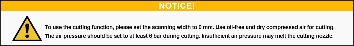 4-in-1 Laser Equipment: How to Set the Laser Cutting Mode for the SUP Series?