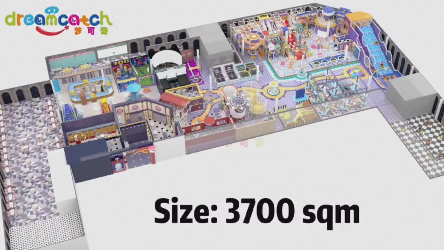 WOOSH | Saudi Arabia 5000 SQM Indoor Playground Installation Process | Project By Guangdong Dream Catch Recreation Equip