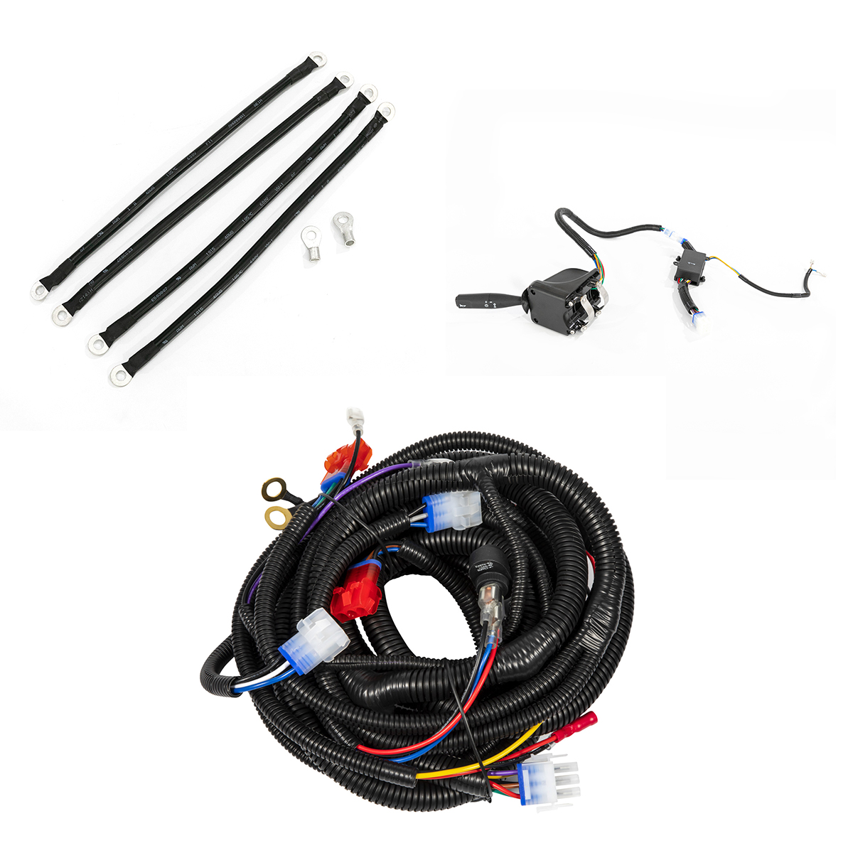 Golf Cart Harness & Battery Cable & Switch