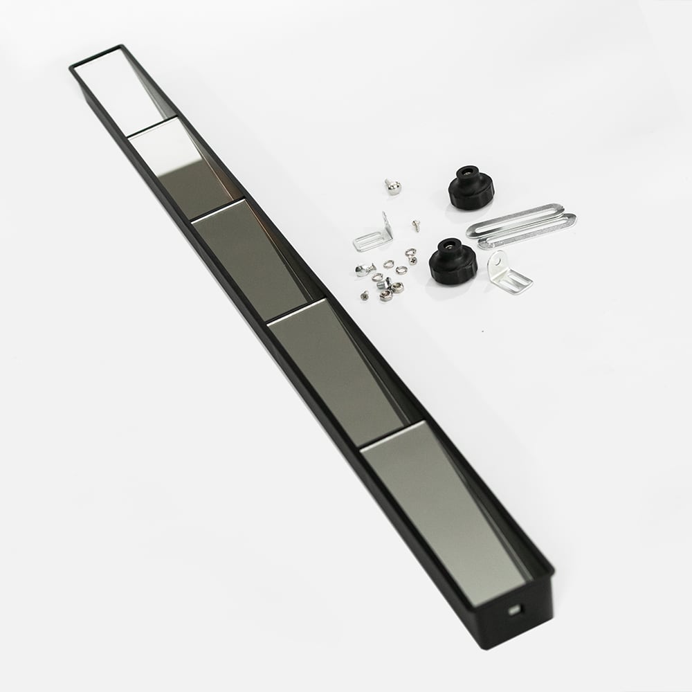 Golf Cart Mirror Side View Mirror Golf Cart 5 Panes Mirror Universal Upgrade Kit