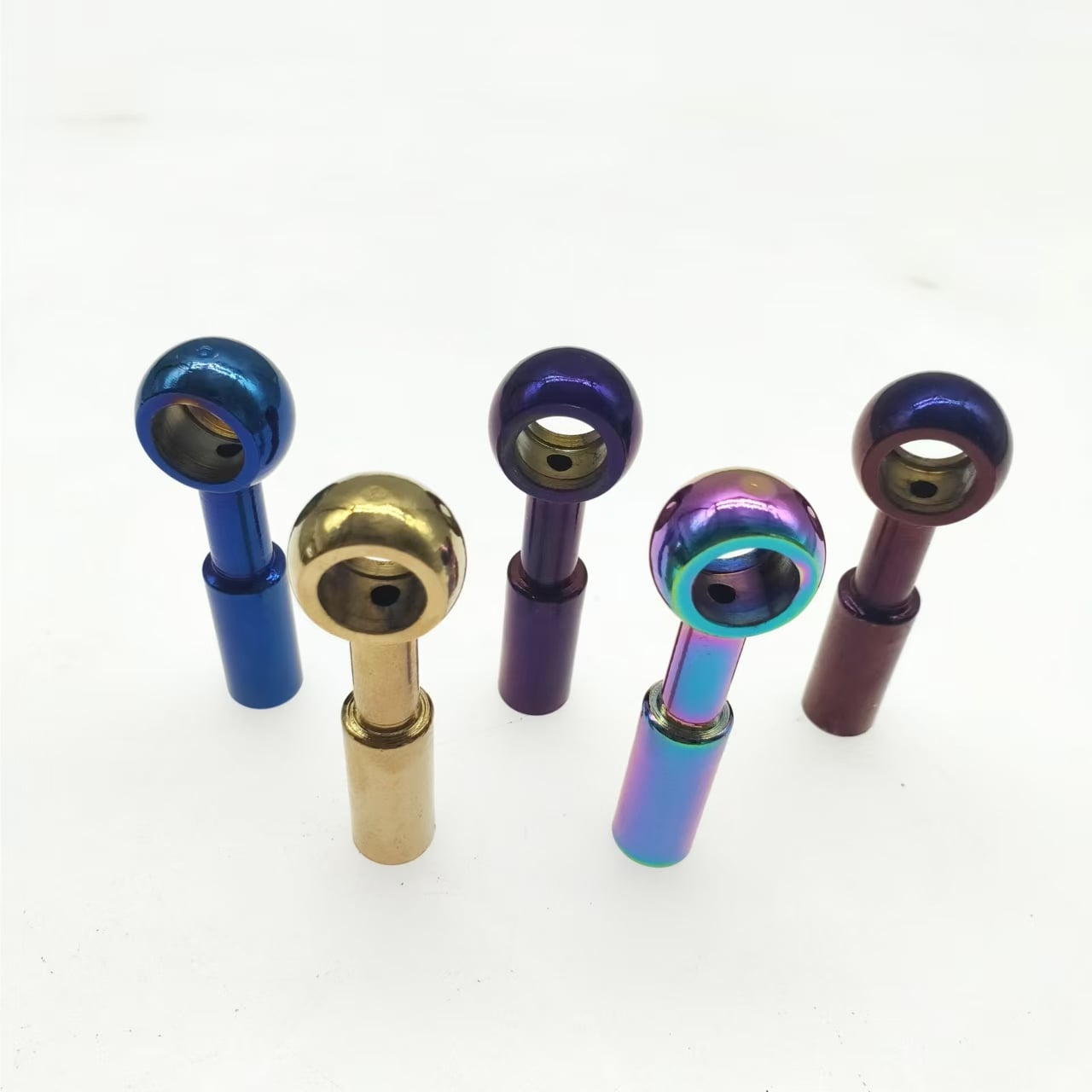 Color titanium iron joint
