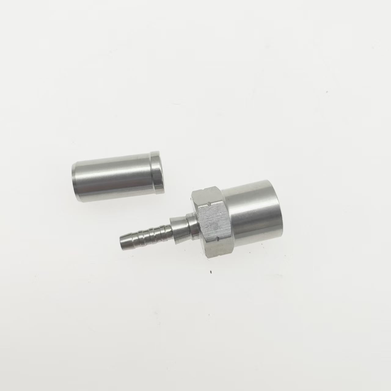 Stainless steel nut two-piece set 2