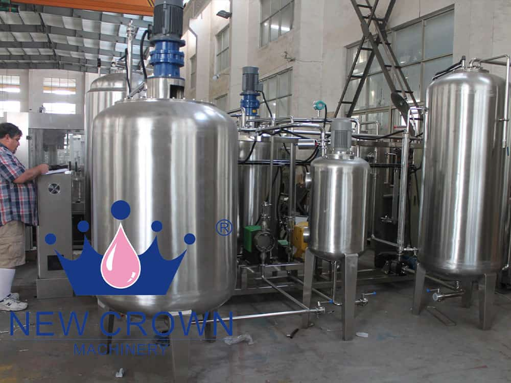 Six Tank Drink Mixer