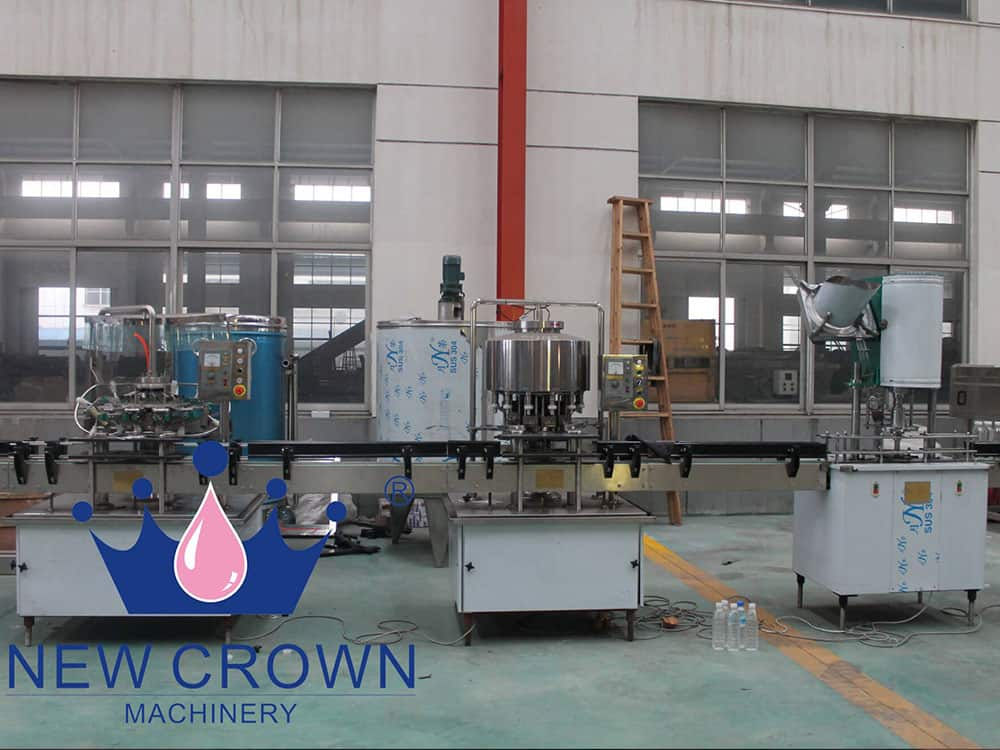 Small Scale Bottle Water Filling Machine