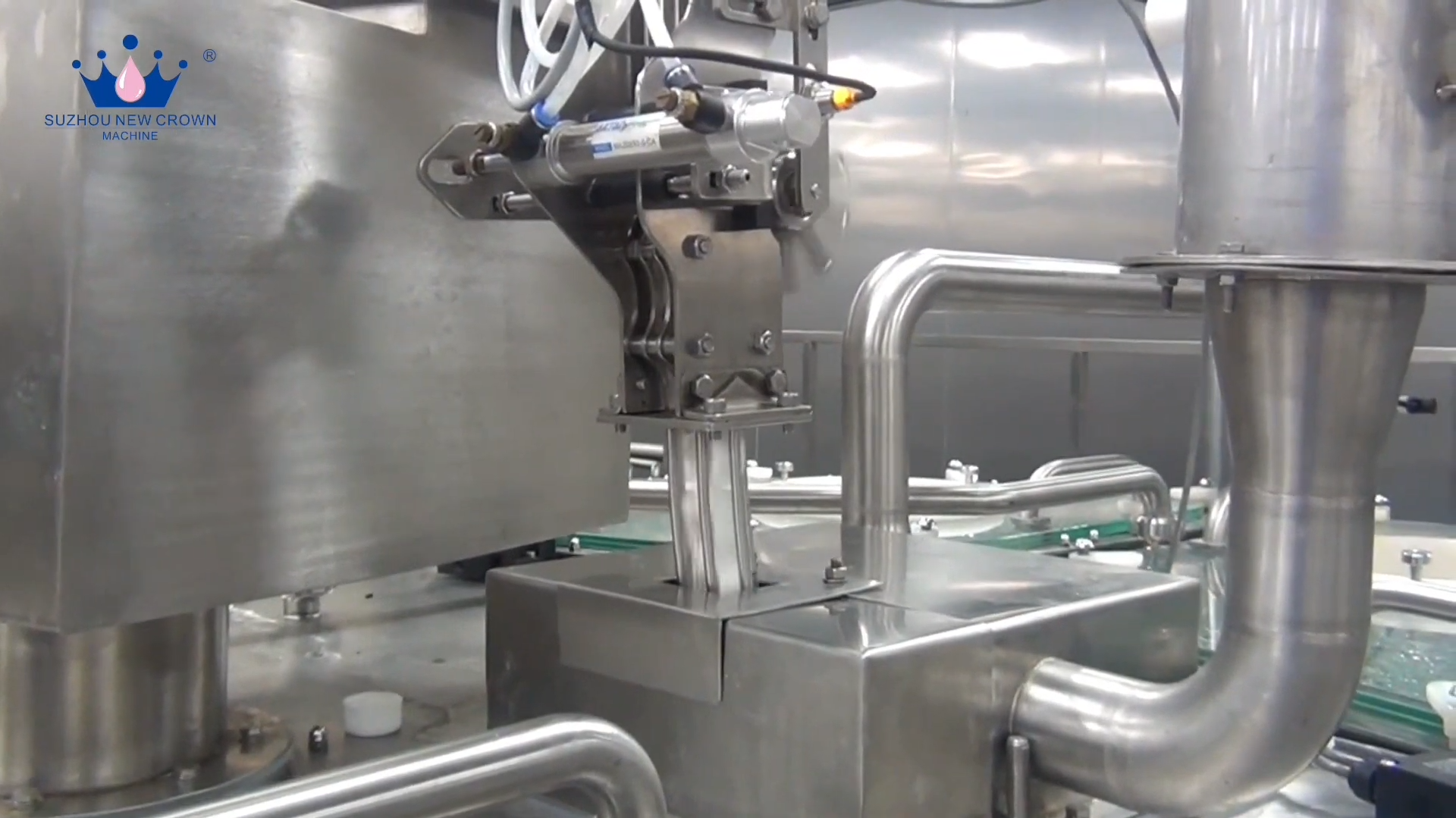  Kongfu Cha tea drink aseptic combi blowing filling capping line