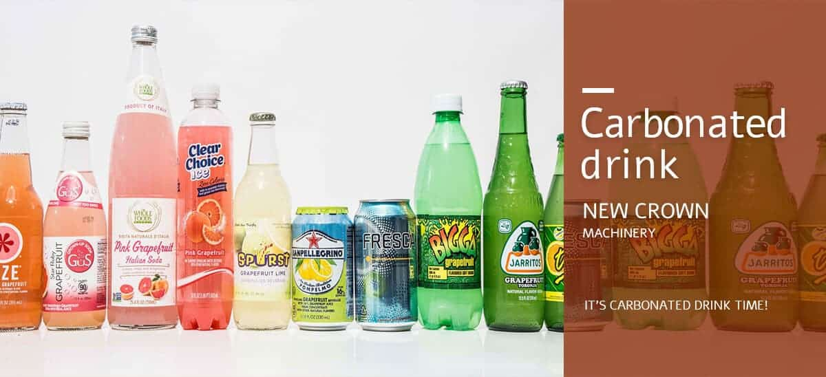 Carbonated drink filling line - IT'S CARBONATED DRINK TIME!