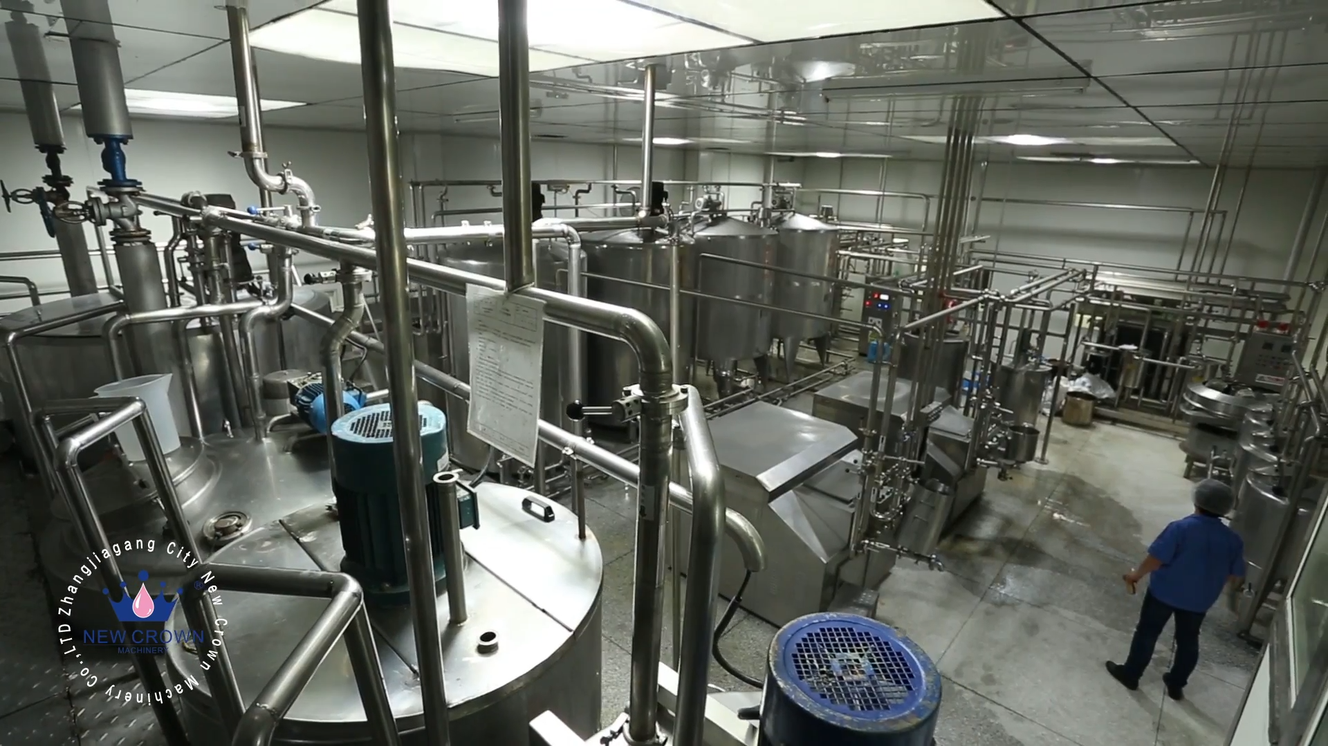PET bottle filling packing line