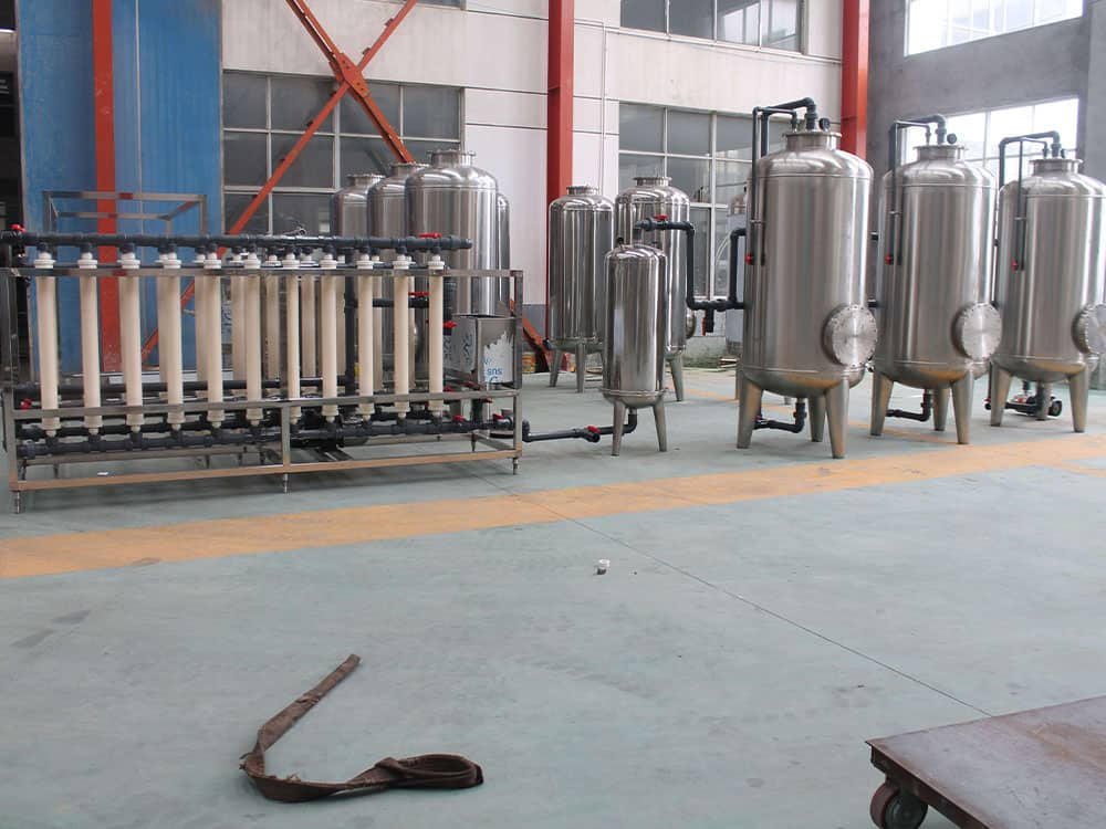 Ultra Filtration Mineral Water Treatment