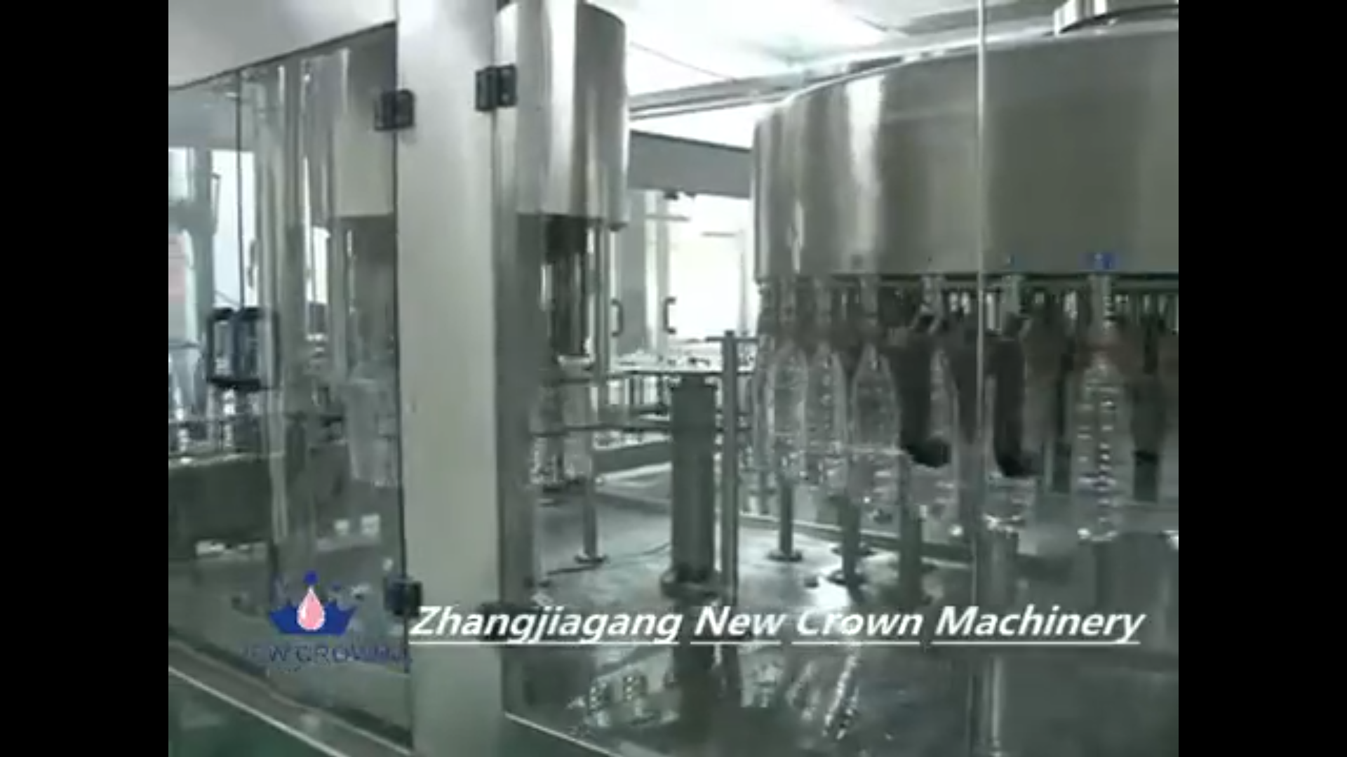 Big capacity mineral water bottling plant