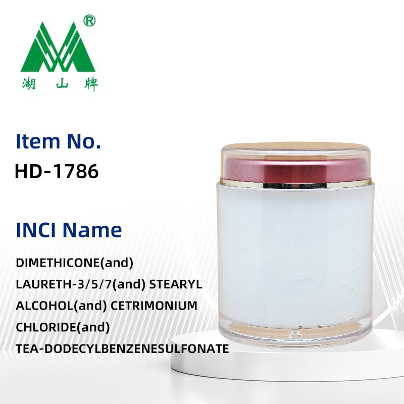 DIMETHICONE(and) LAURETH-3/5/7(and) STEARYL ALCOHOL(and) CETRIMONIUM CHLORIDE(and) TEA-DODECYLBENZENESULFONATE