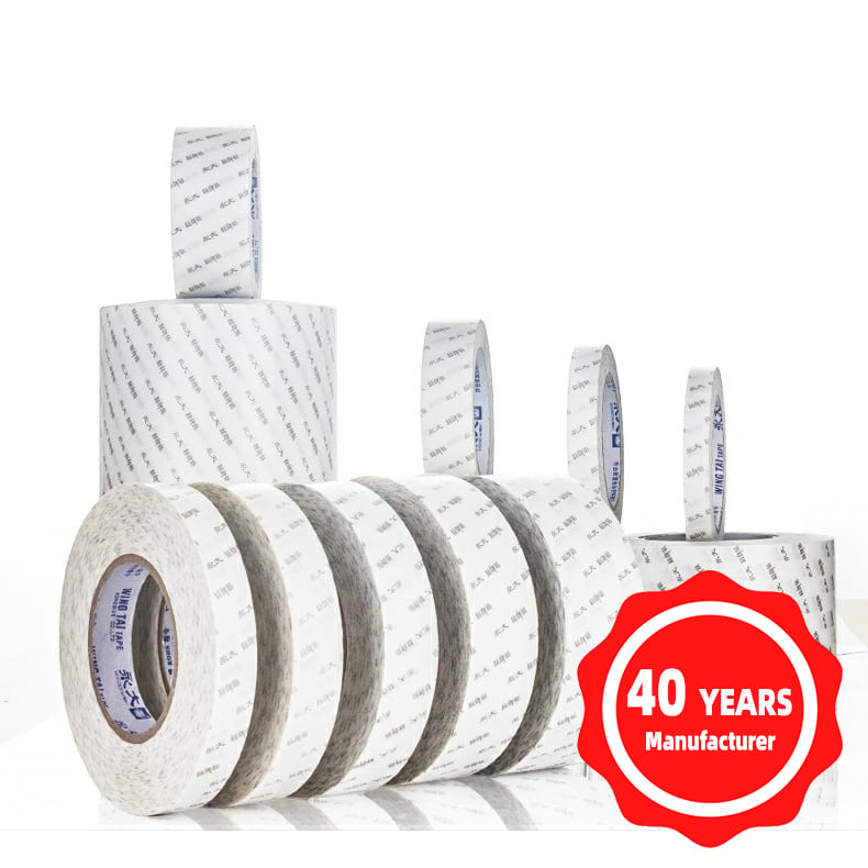 Double Sided Tissue Tape - Hot Melt Adhesive for Packaging & Paper Splicing