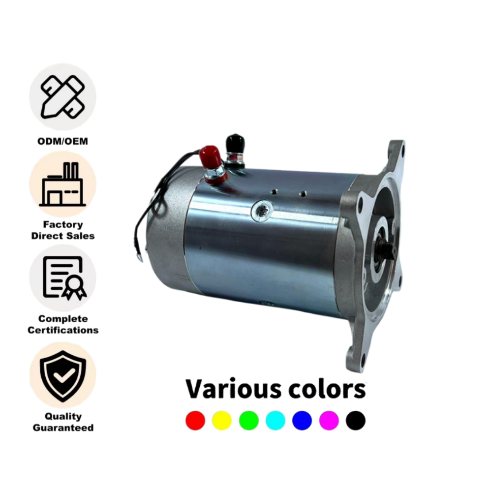 RM22QL-24V 2200W IP54 DC Motor for Vehicle Power Units