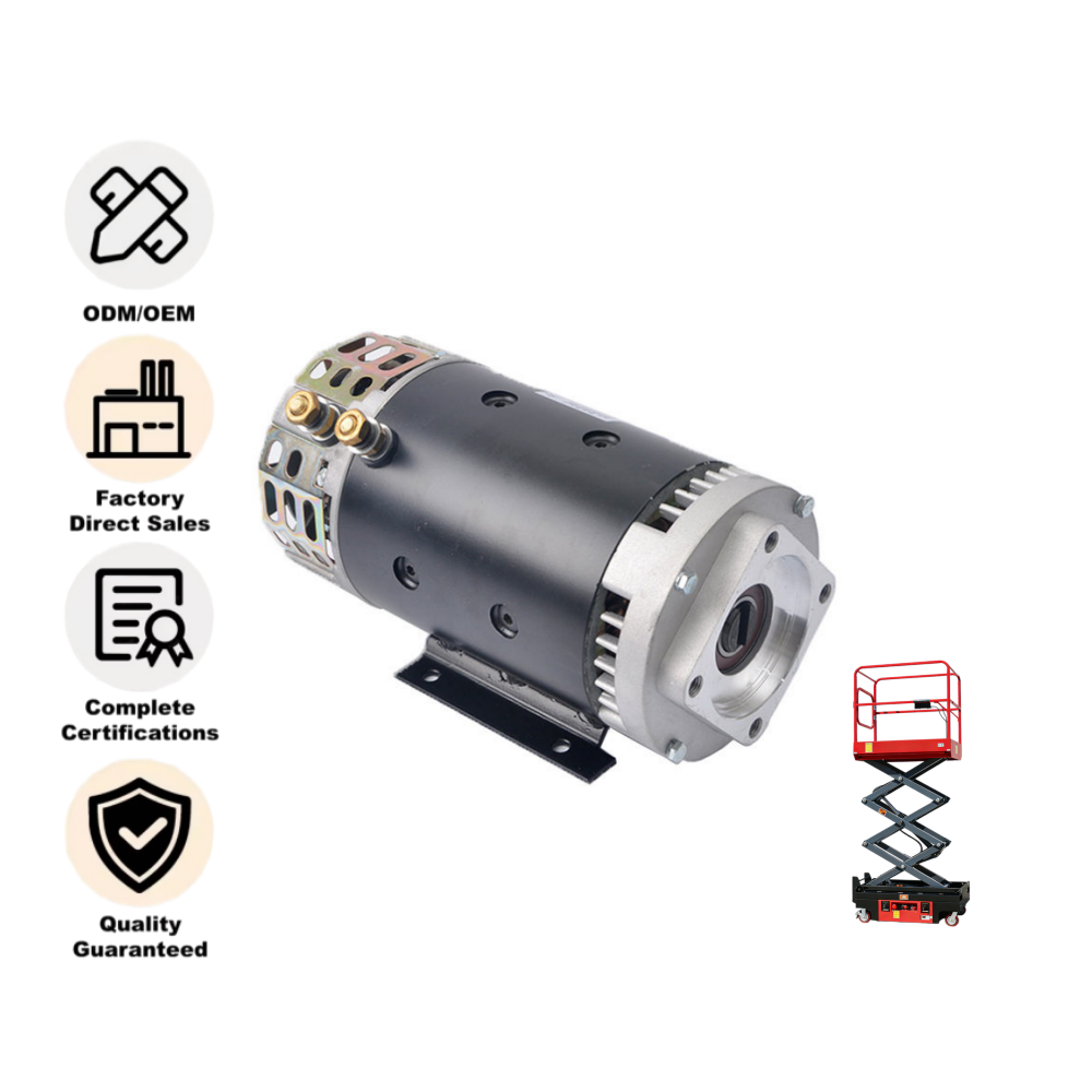 RM2455ZX 24V 5500W High Torque DC Motor for Vehicle Power Units