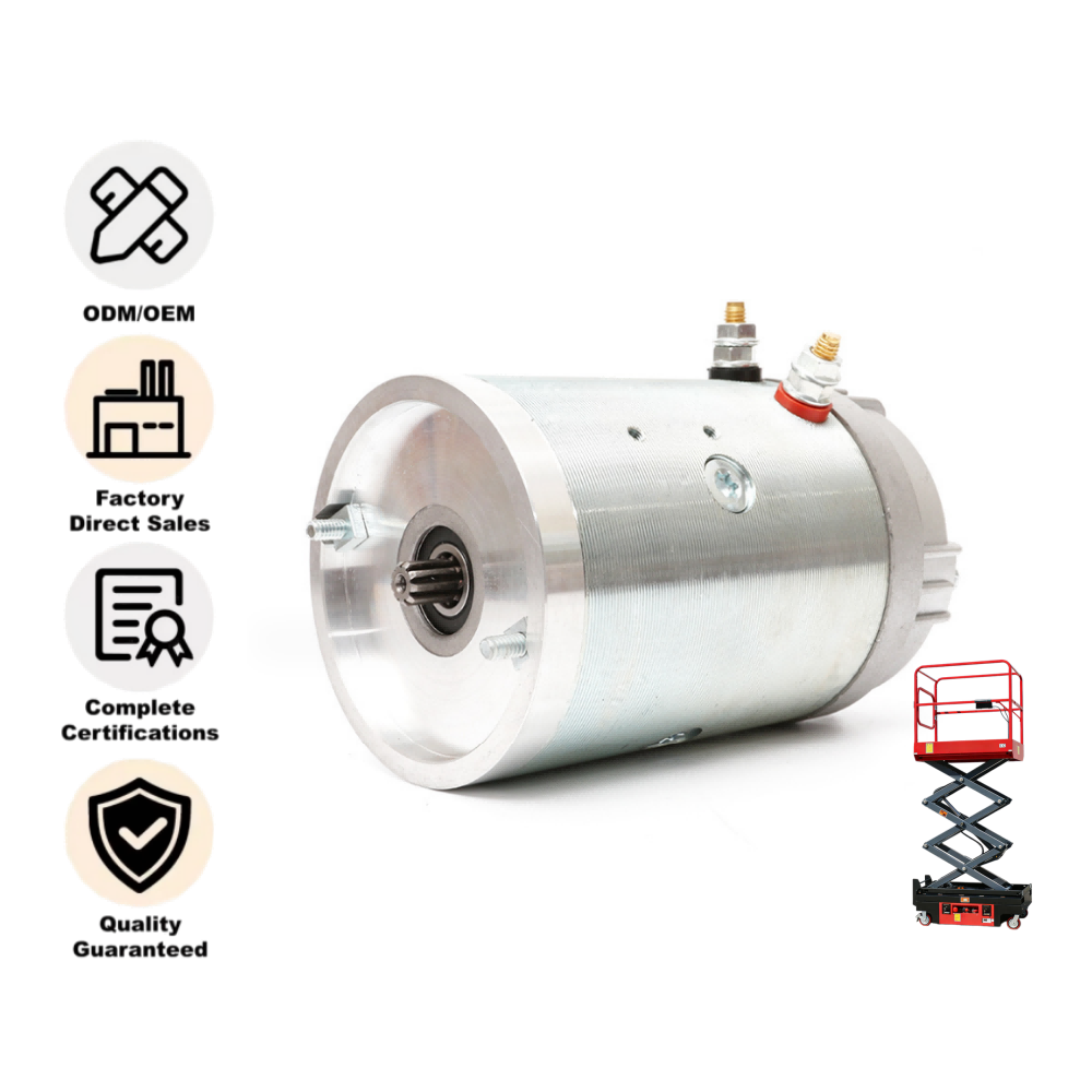 RM22LTBX-24V 2200W IP54 DC Motor for Vehicle Power Units
