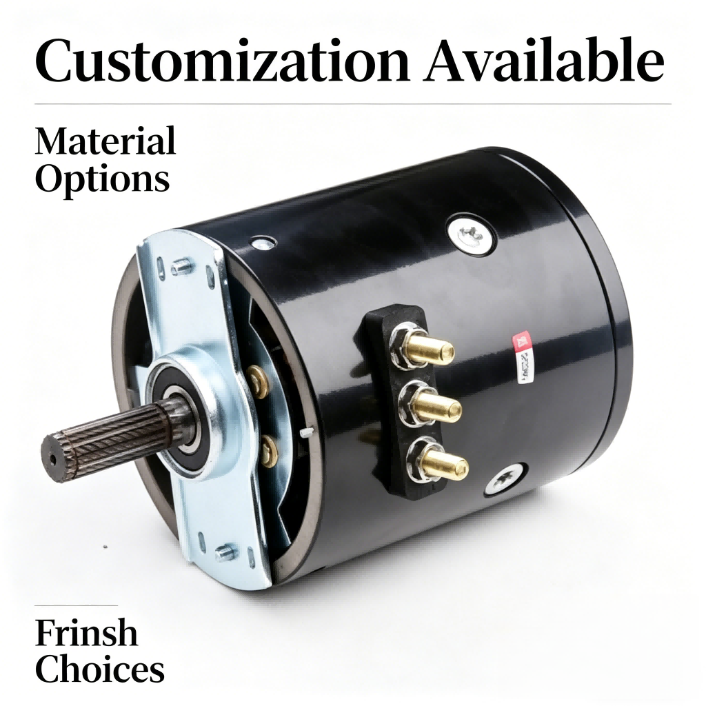 RMS103363 24V 2100W IP54 DC Winch Motor