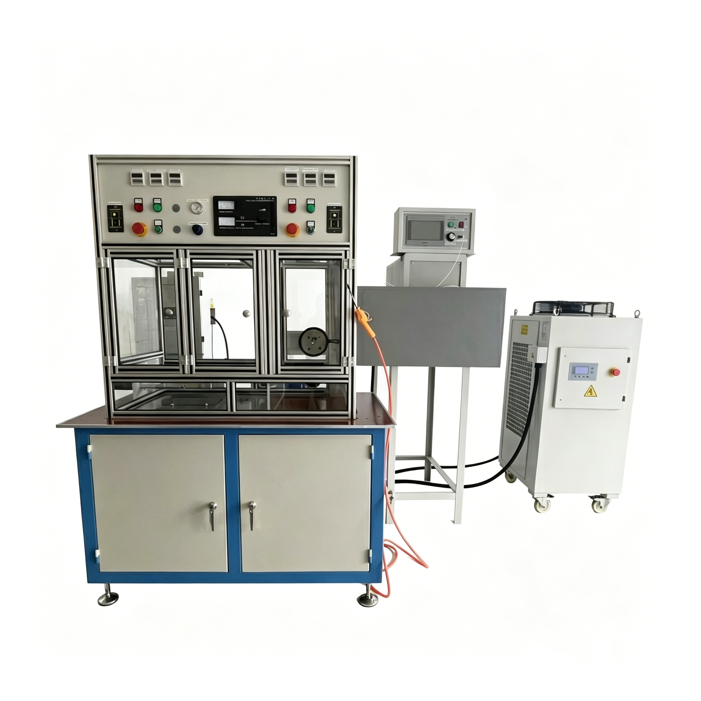모터 스테이터 및 로터 절연용 실험실 정전기 분체 도장 장비