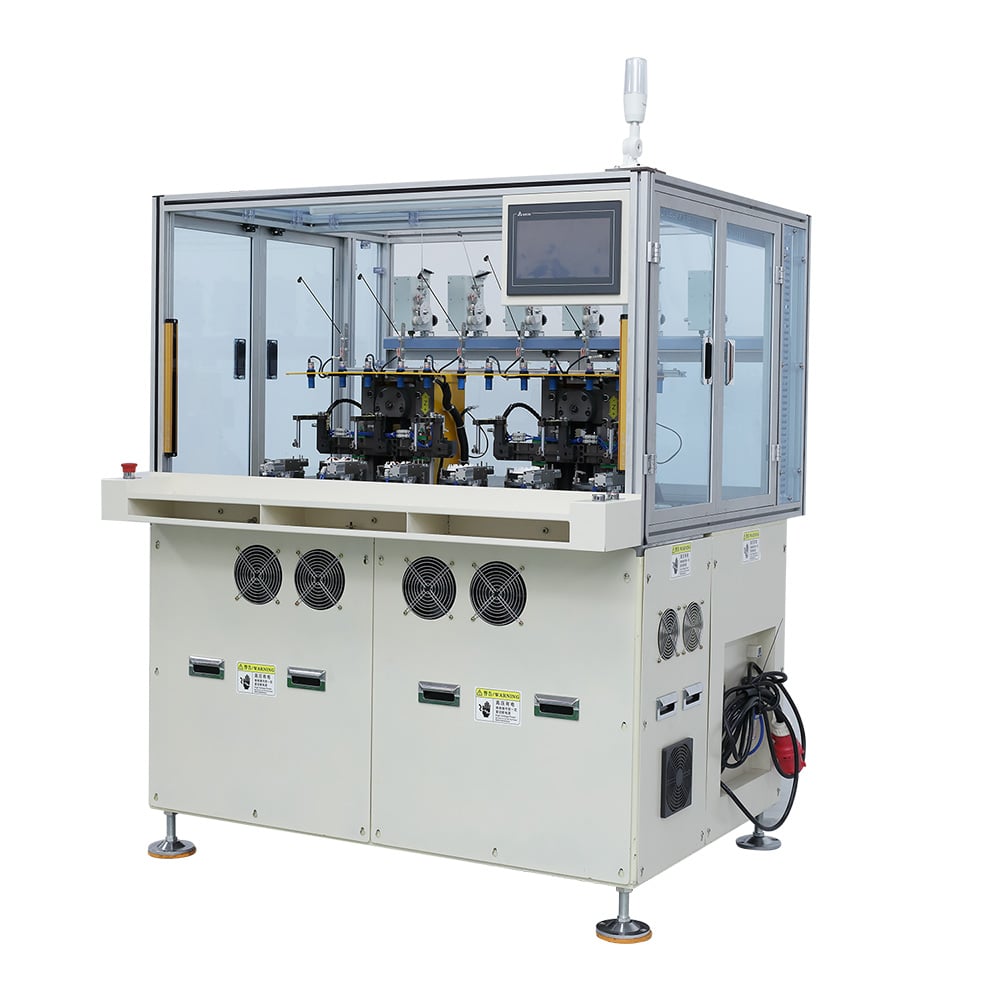 NLRT-04D Machine à enroulement interne à aiguille pour stators (vitesse élevée) avec 6 stations