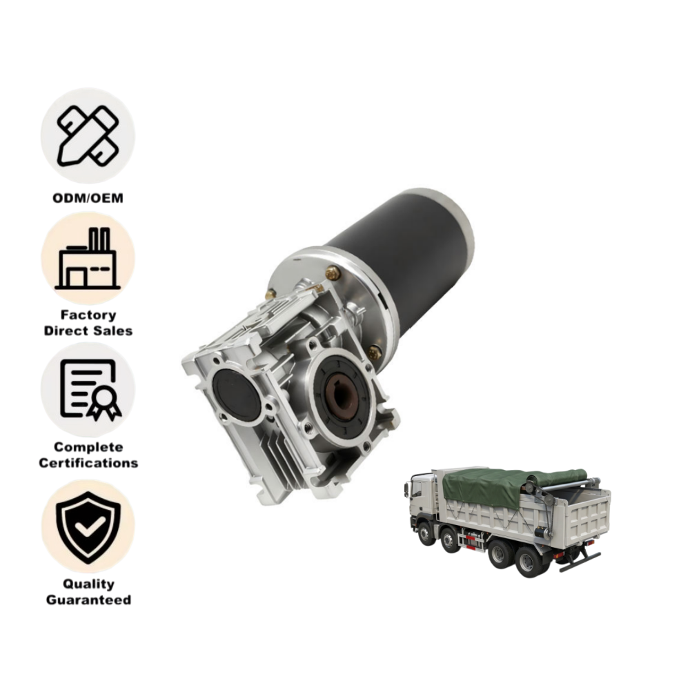 RM09KW 24V 900W DC Gear Motor with Reducer for Dump Truck