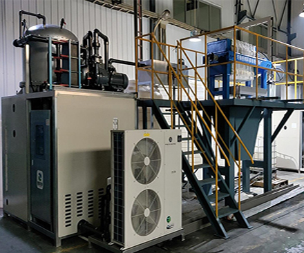 Emulsified liquid & citric acid wastewater evaporation concentration project 