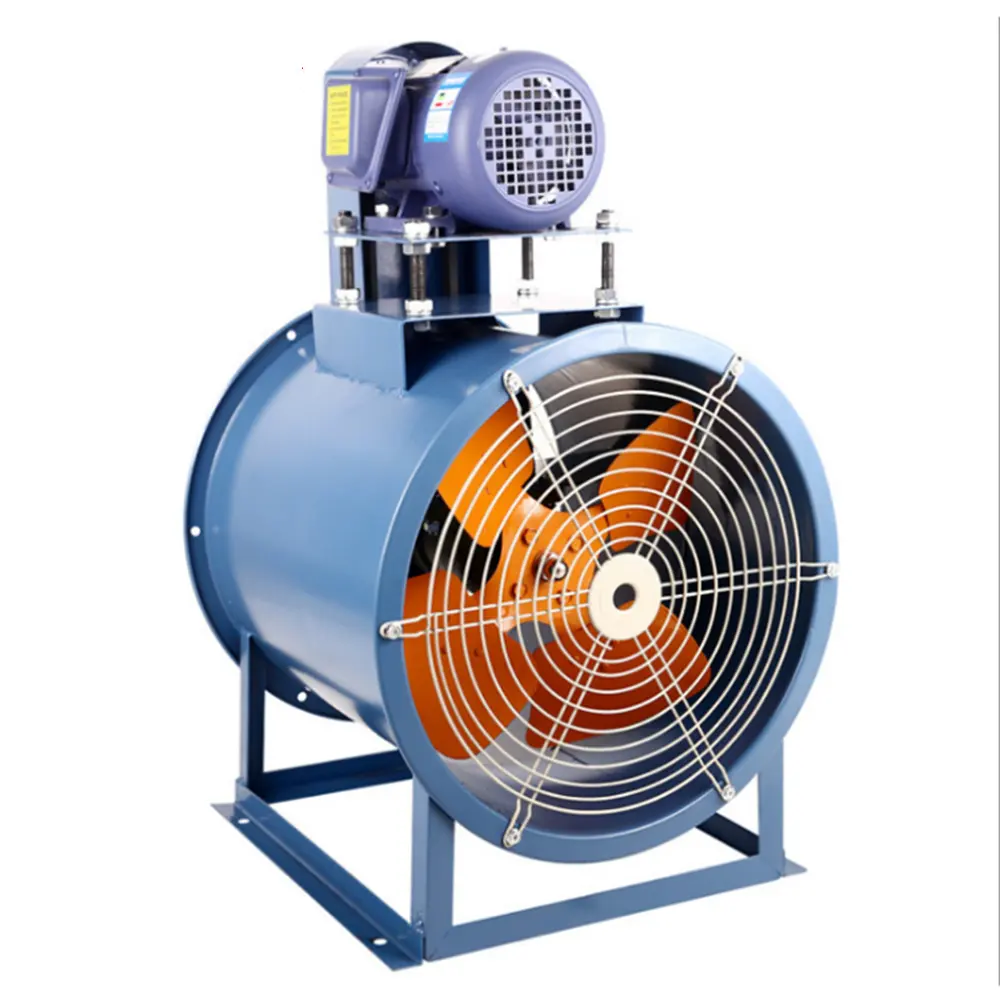 Paint Booth Room Use External Motor Pipeline Axial Flow Fan Belt Drive Exhaust Fan