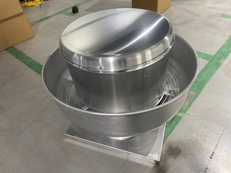 Food Truck Industrial Ventilation Fan Upblast Roof Extractor Fan Belt Drive Direct Drive Oil Fume Proof Commercial Blowers