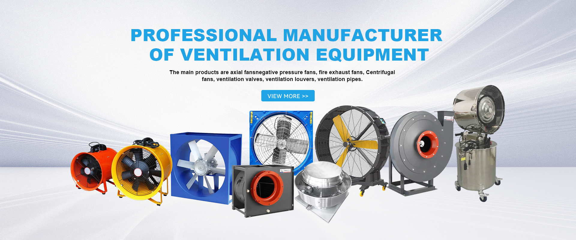 PROFESSIONAL MANUFACTURER  OF VENTILATION EQUIPMENT