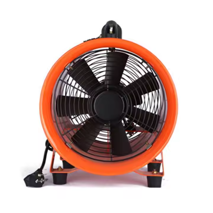 Industrial Powerful Portable Mobile Fan 220v Exhaust Fan Heat Dissipation Air Blower with duct