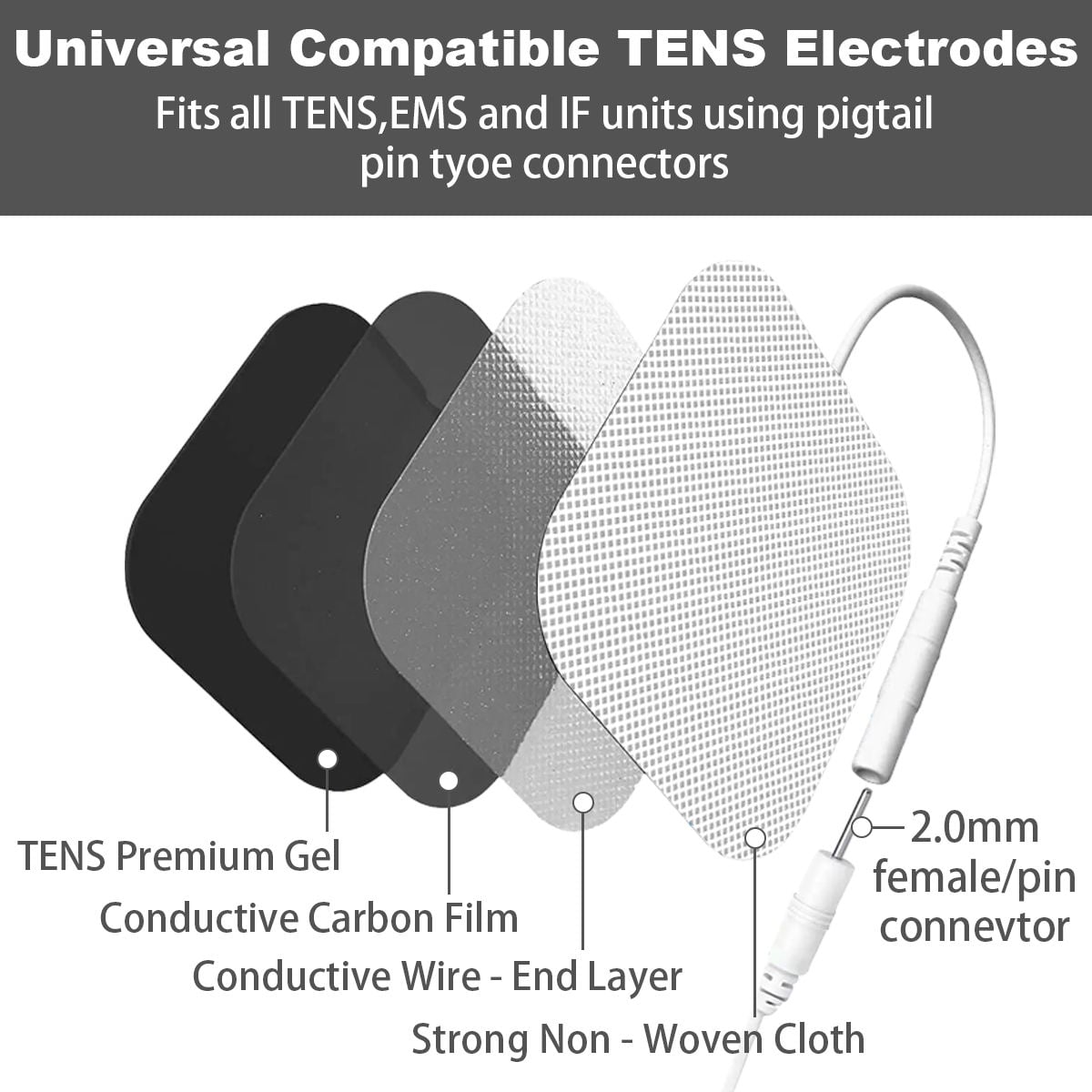 Smart Dual Channel TENS EMS Muscle Stimulator Machine for Back Pain Relief, Neck Pain Relief, Joint Pain Relief and Physical Therapy Equipment factory