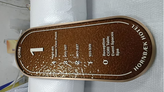 Denmark's Hornbæk Hotel Signage Completes Production, Ready to Ship