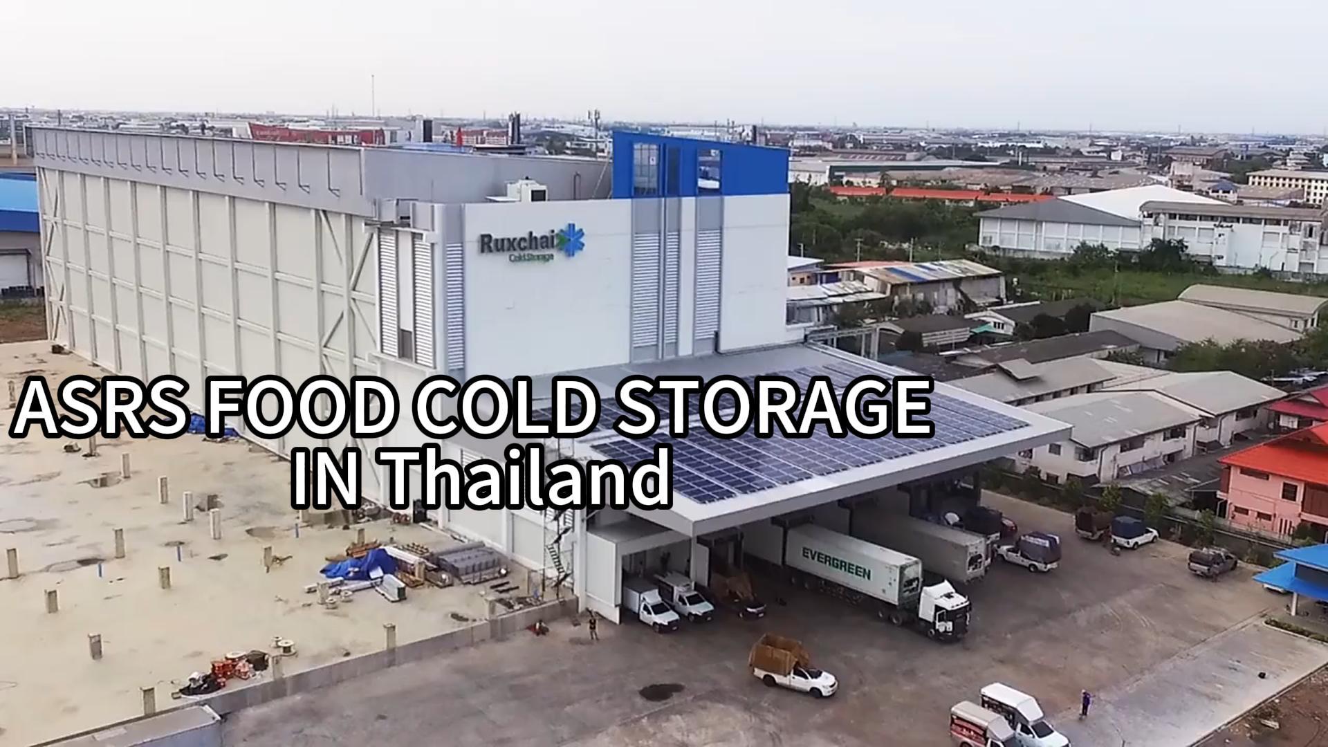 Cold Storage Pallet Stacker ASRS Automatic Storage And Retrieval System in Thailand