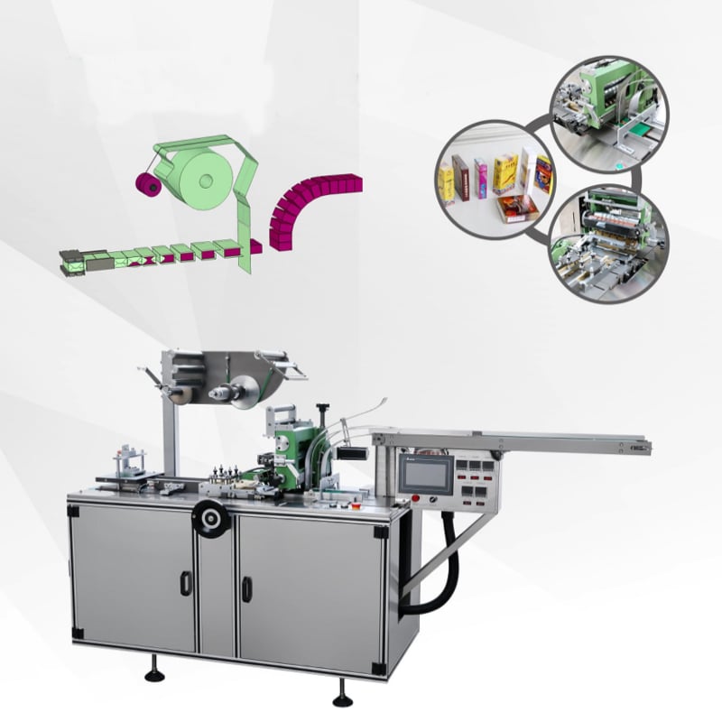 Cigarette Box Wrapping Machine