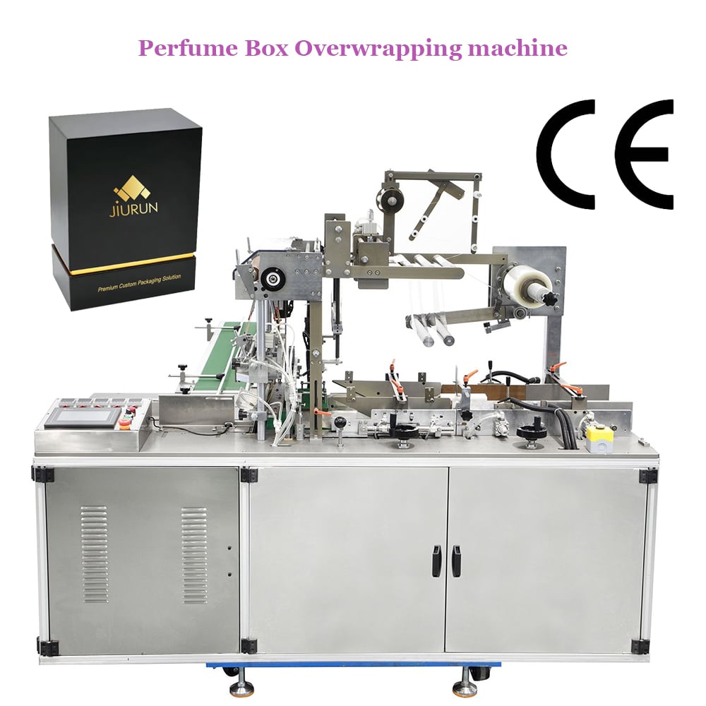 Overwrapping machine for perfume box