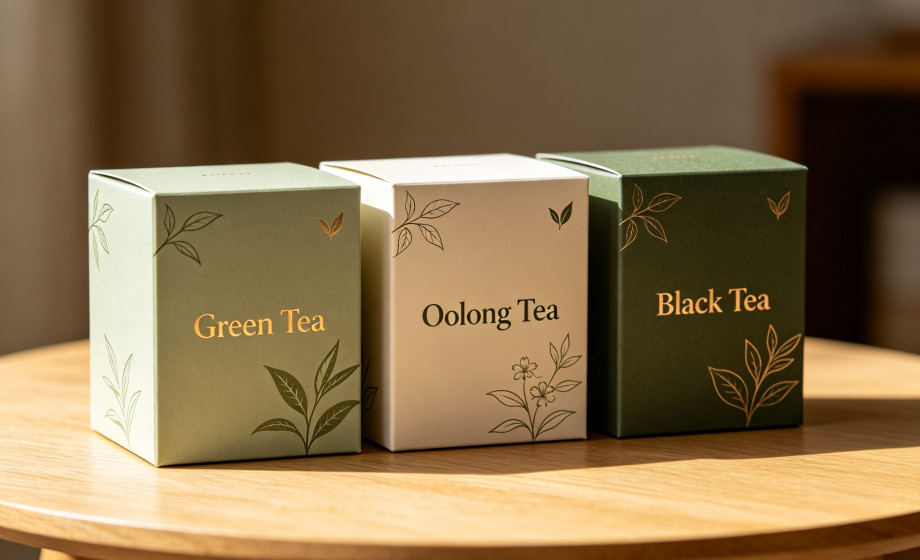 Cellophane Wrapping Machine in Tea Box Packaging