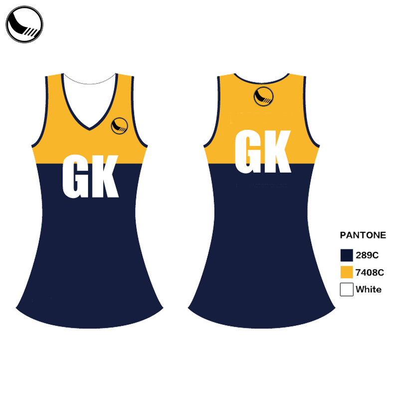 Girls Custom Pattern Netball Dresses
