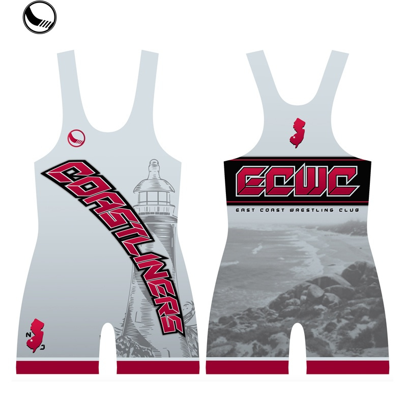 BETHERIVAL Men Plus Size Sublimation Usa Wrestling Singlet